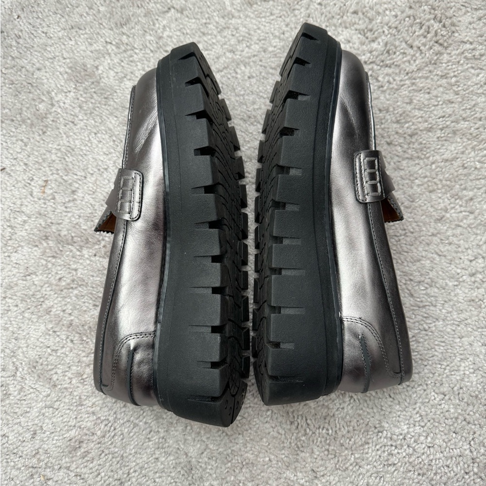 J Slides Tyler Platform Loafer In Pewter! - image 5